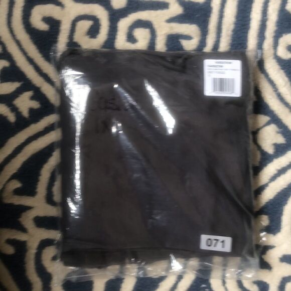 Caslon Solid Linen Blend Pants,  Lightweight Adjustable Waist, COMFY, 1X, Gray, - Picture 8 of 8